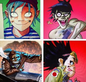 Gorillaz i la seva aparició a 2017 Gorillaz i la seva aparició a 2017